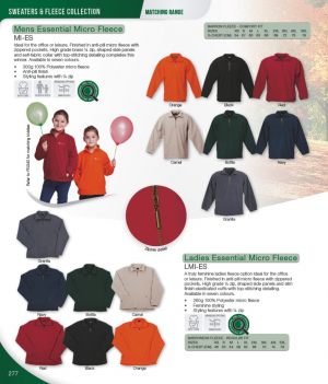 Mens Essential Micro Fleece